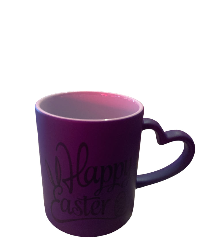 Happy Easter changing color mug