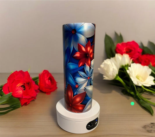 3D Flower Tumbler