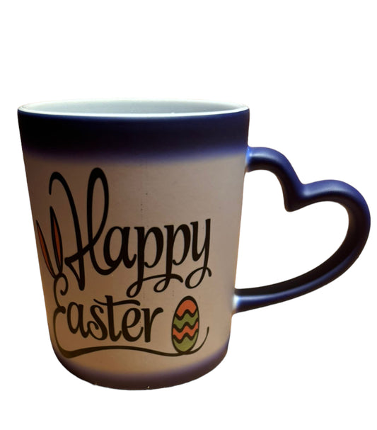 Happy Easter changing color mug