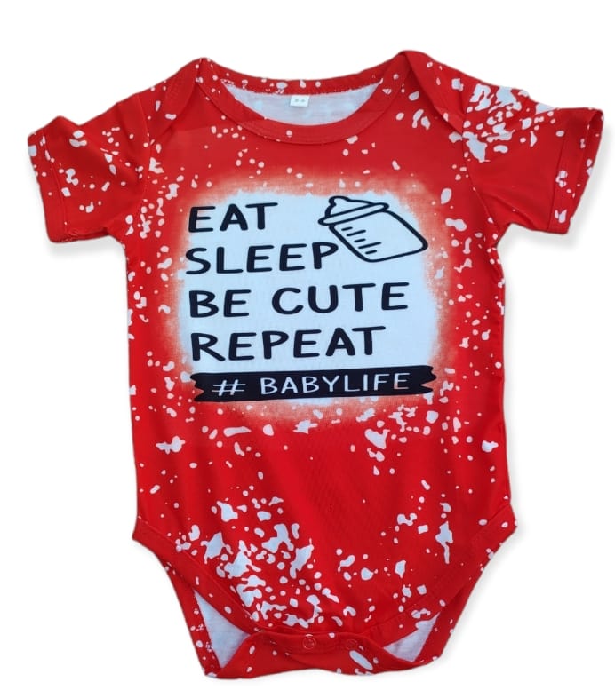 baby onesies eat sleep be cute