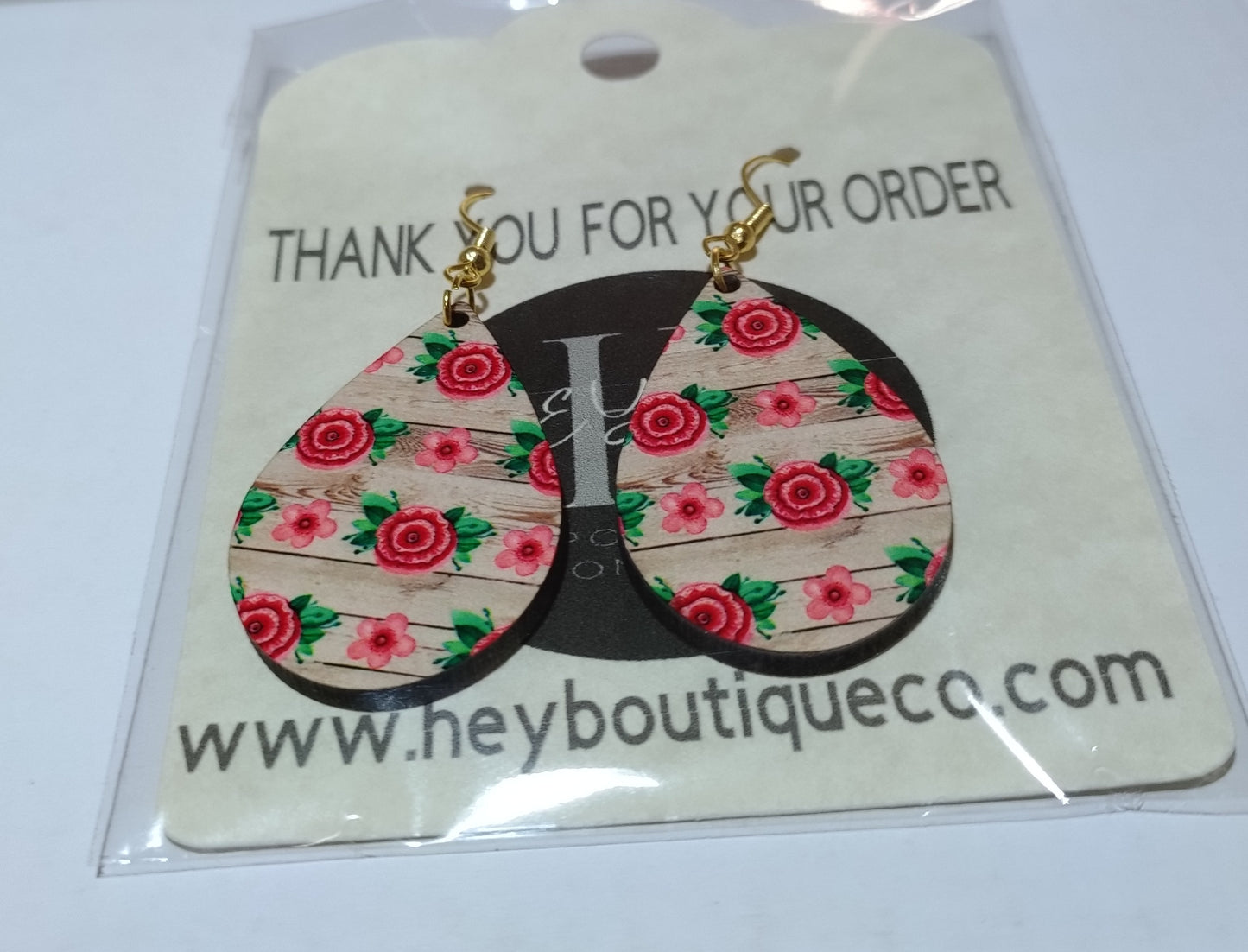 Earrings / sublimation earrings