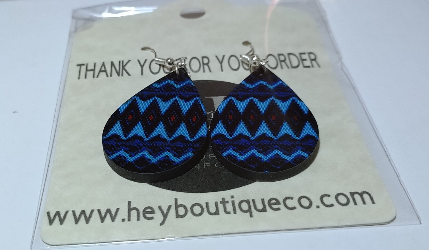 Earrings / sublimation earrings