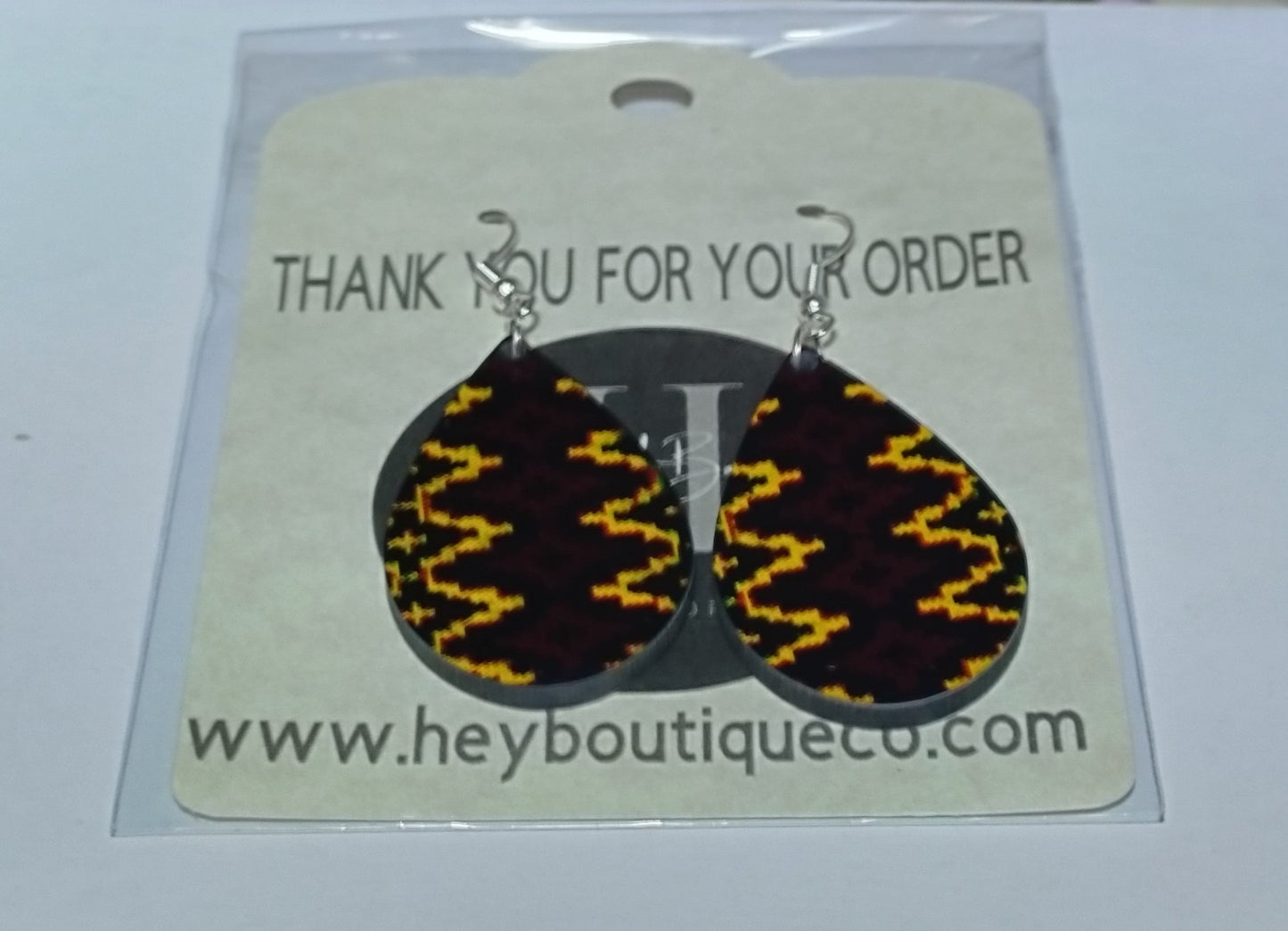 Earrings / sublimation earrings