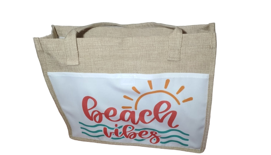 Tote bag, personalized jute tote bag