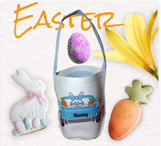 Easter basket, Personalized Kids Easter Basket